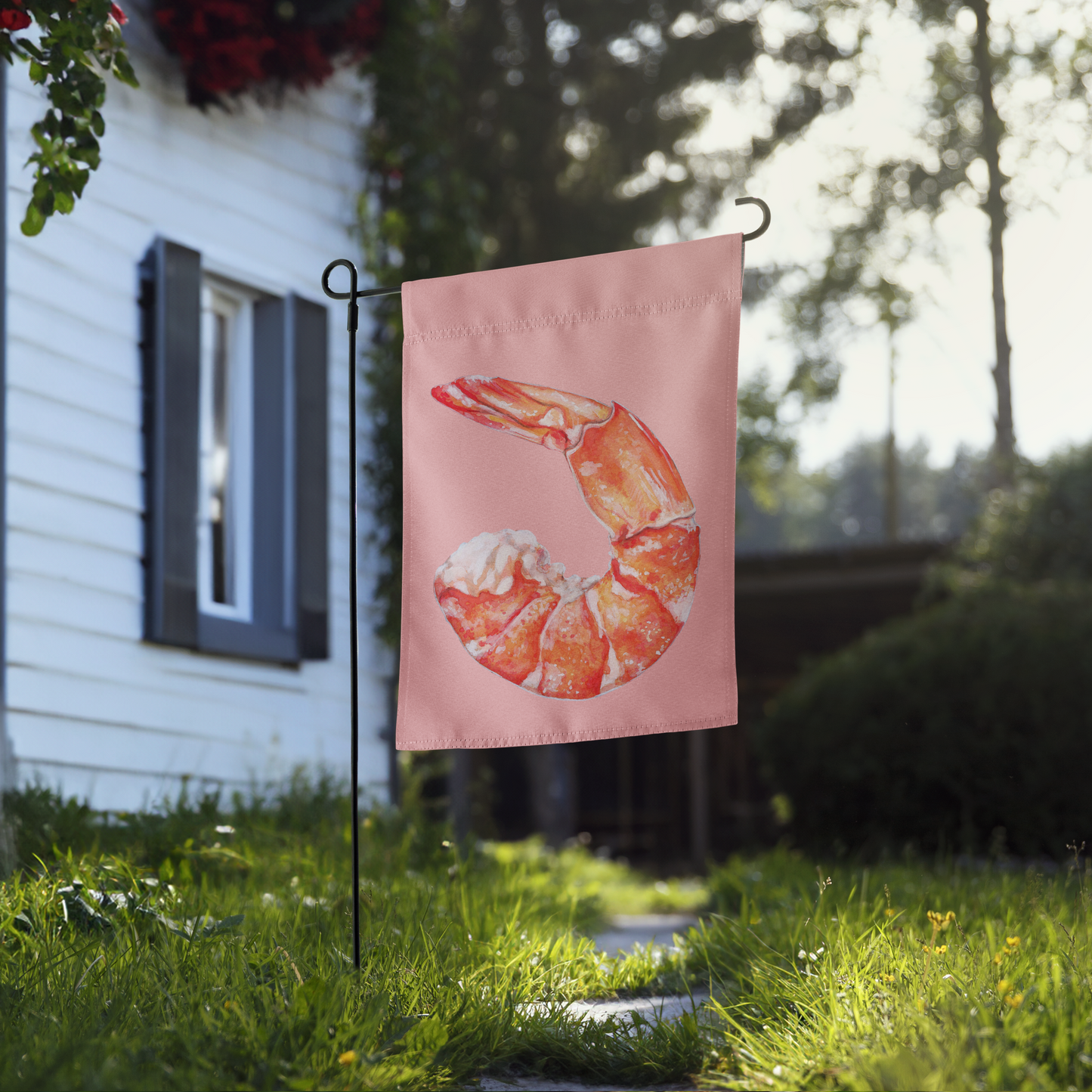 Shrimp Garden flag