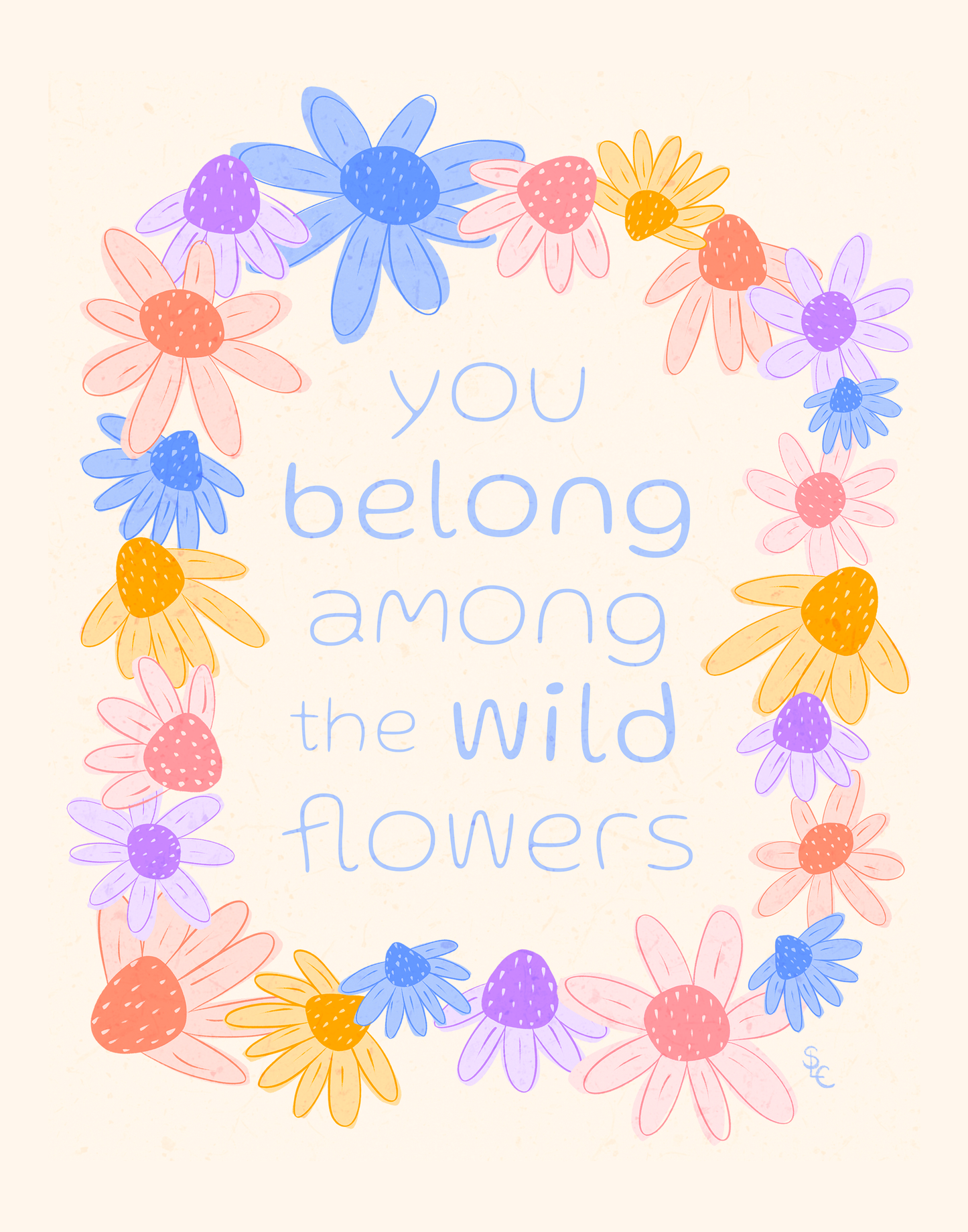 Wildflowers Print
