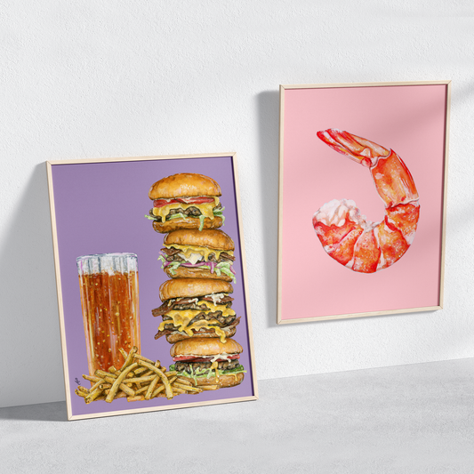 Food Illustration Prints