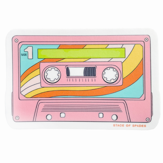 Cassette Tape Stickers (Singles)