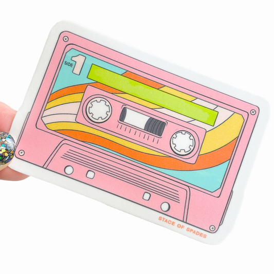 Cassette Tape Stickers (Singles)