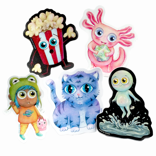 Cute Lil' Friends Stickers