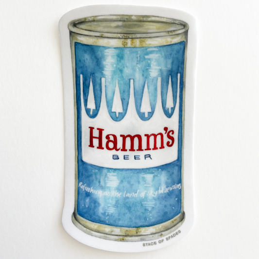 Hamm's Beer Stickers