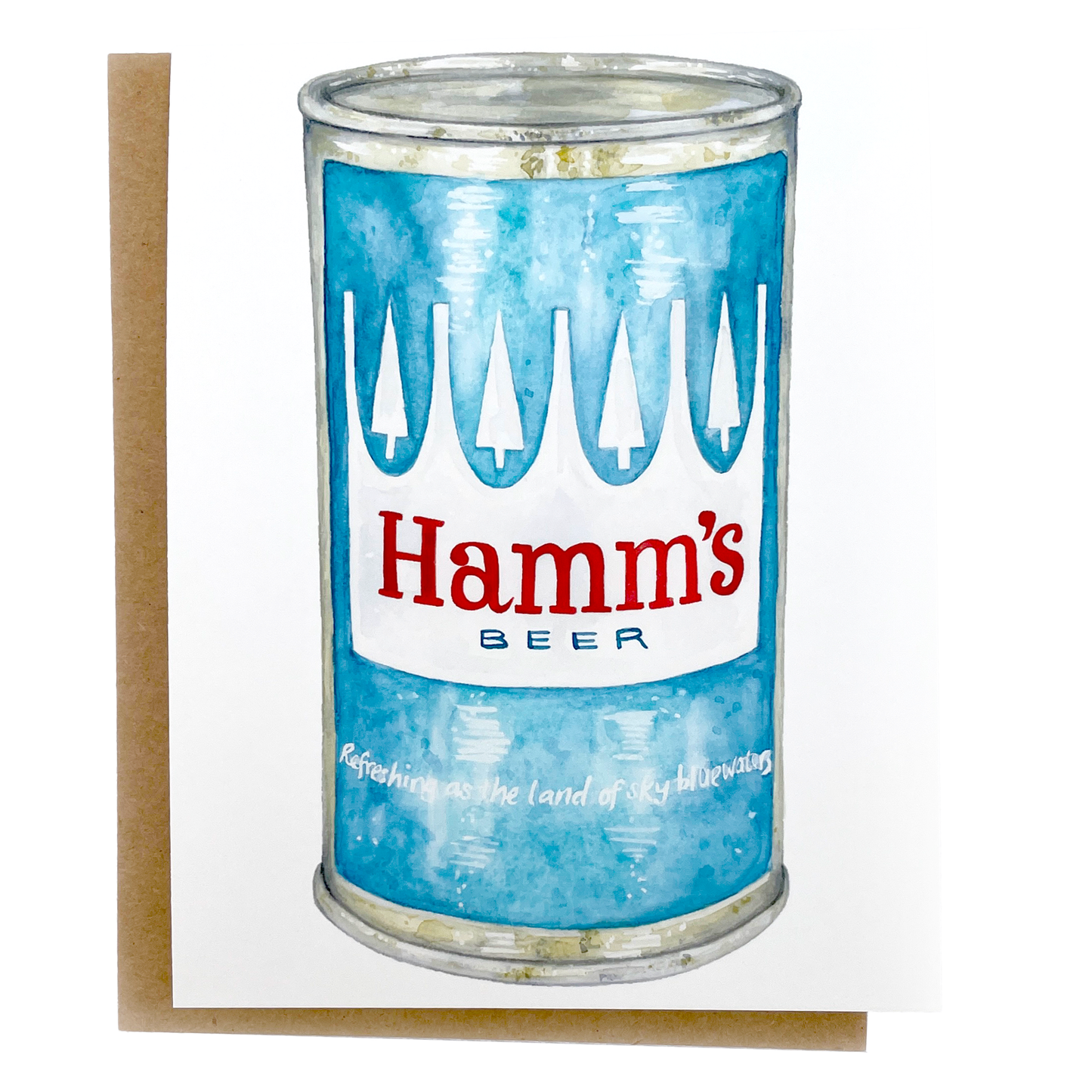 Hamm’s + PBR Notecards