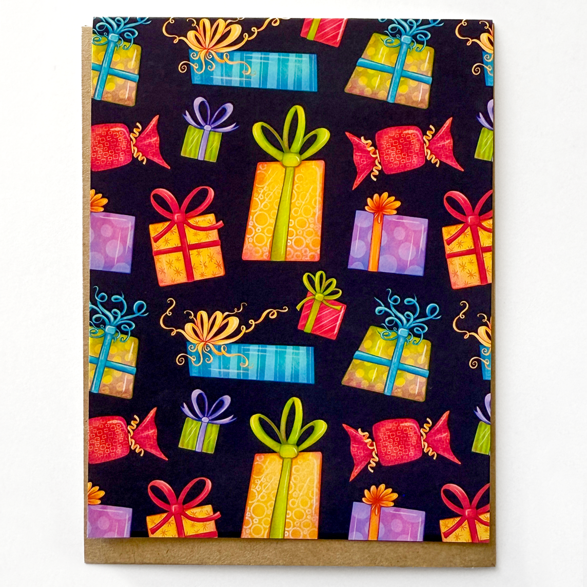 Bouncy Presents Notecard