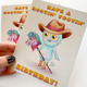 Rootin' Tootin' Birthday Card