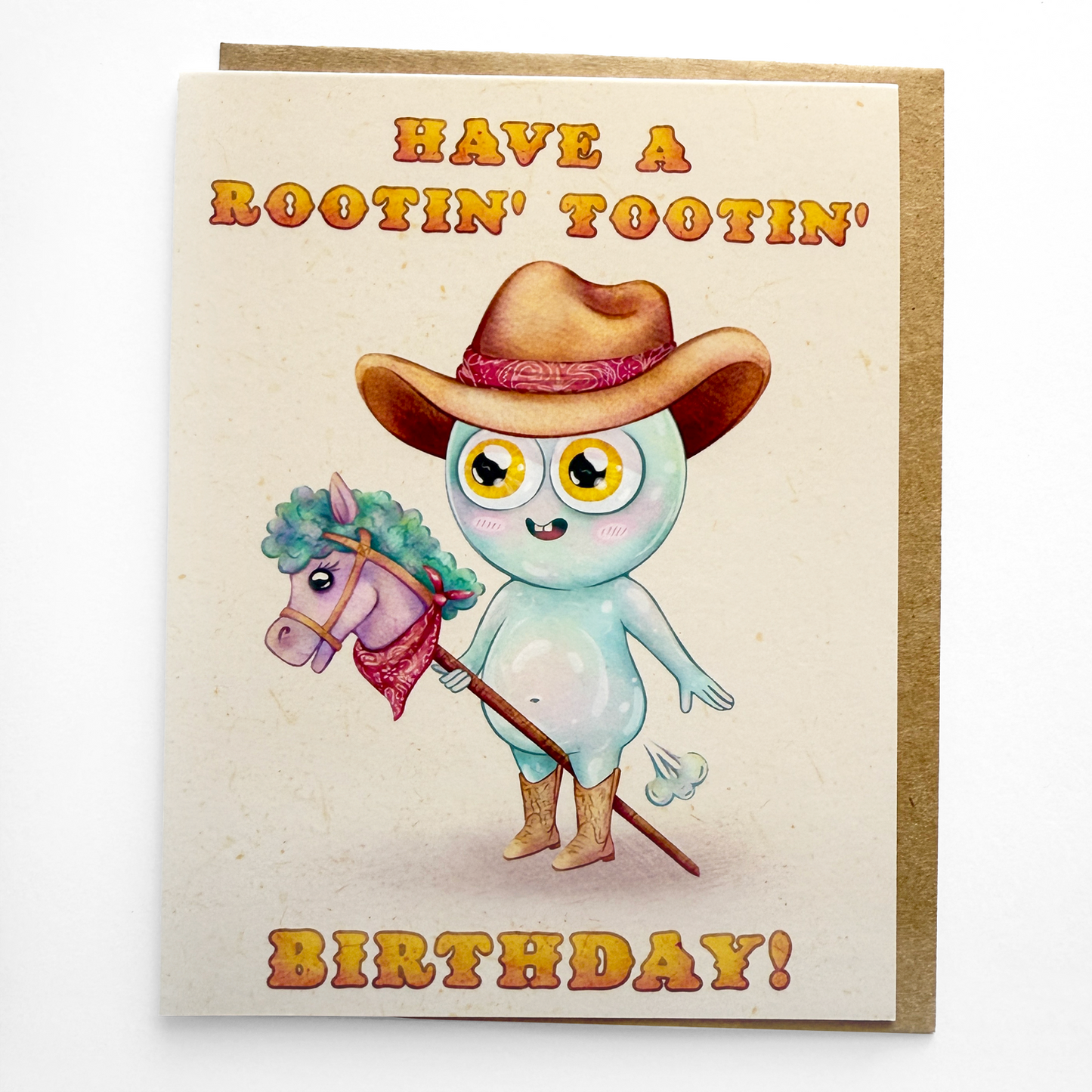 Rootin' Tootin' Birthday Card