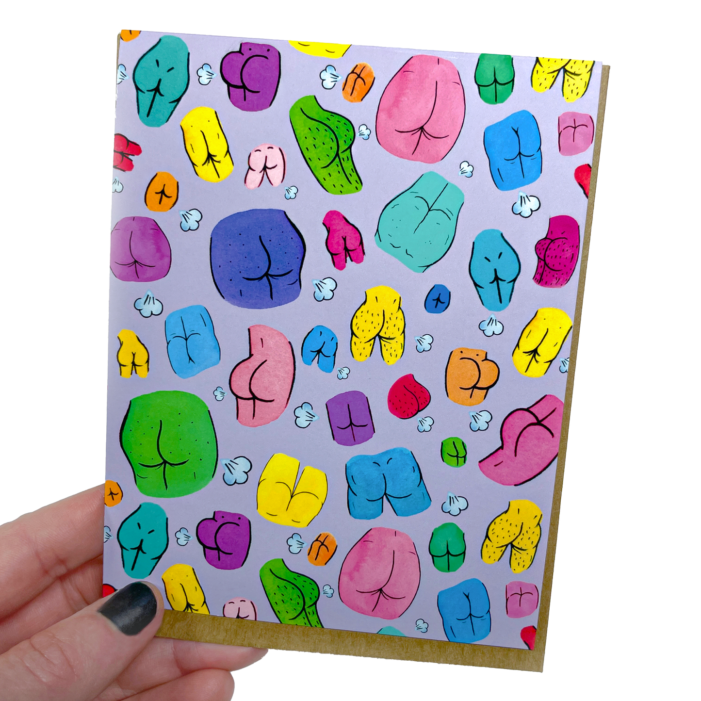 Tooty Booties Notecard