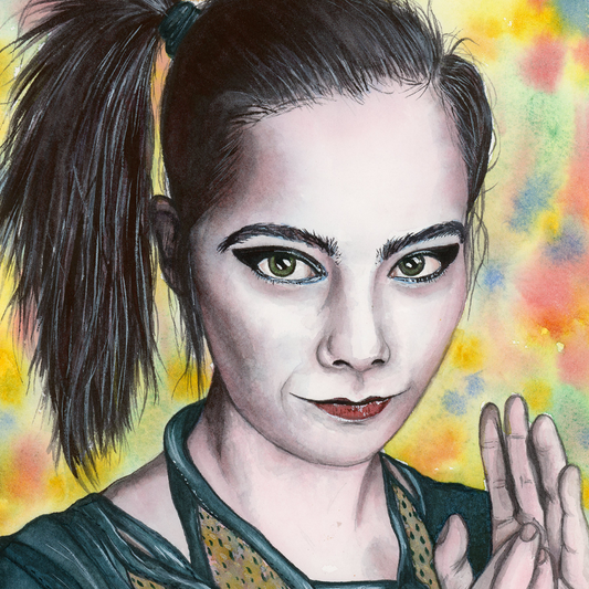 Björk Painting