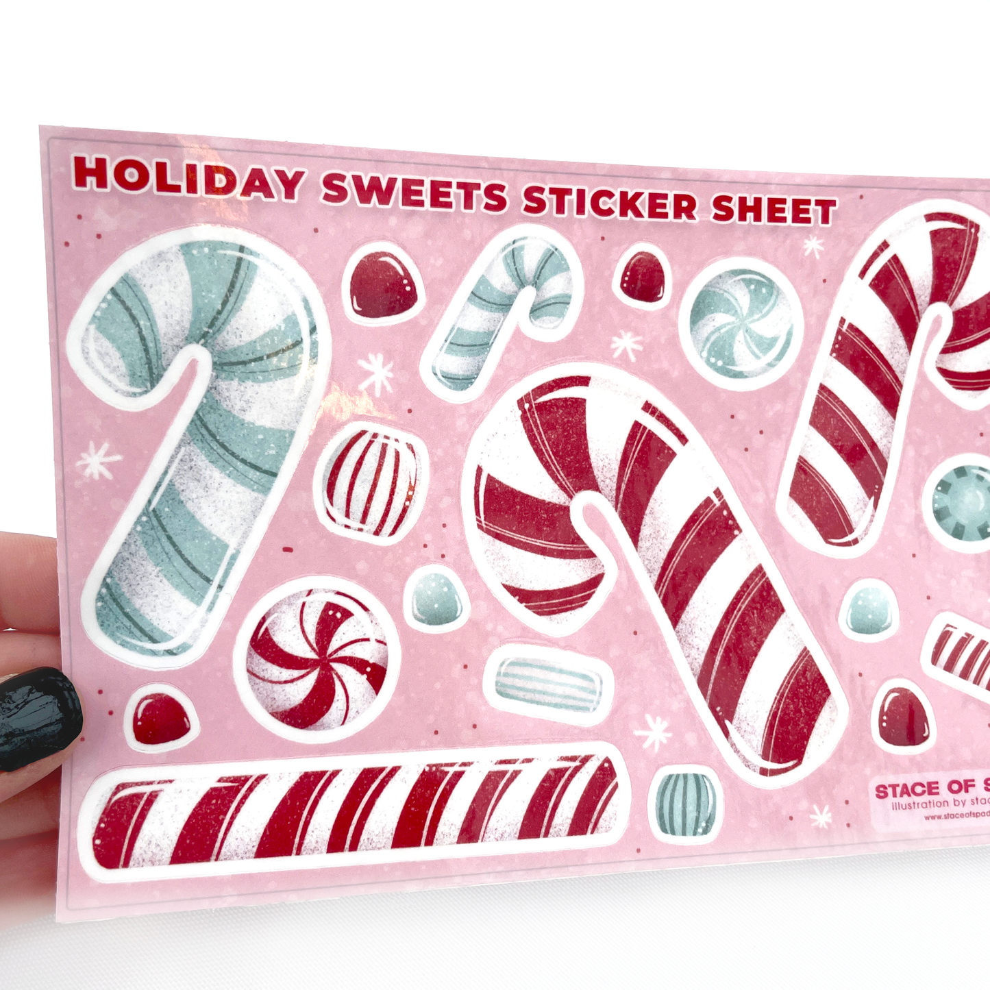 Holiday Sweets! (Notecard, Sticker, and Sticker Sheet)