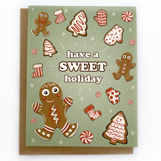 Holiday Treats Notecard- SALE